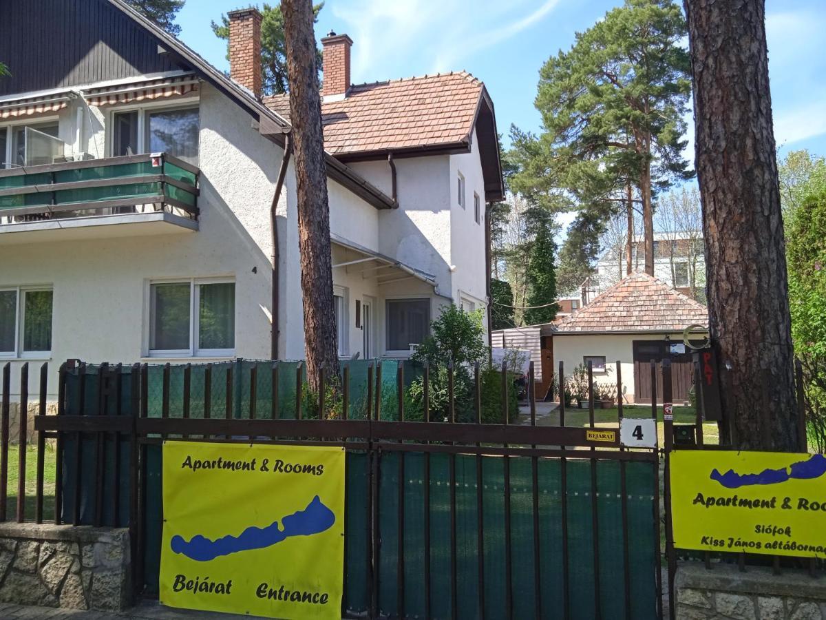 Balaton-Lak Apartmanhaz Сиофок Екстериор снимка